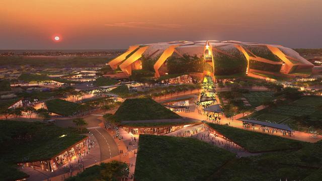 Das King Salman International Stadium in Riad, in dem das Eröffnungspiel und das Finale der WM 2034 stattfinden sollen. 