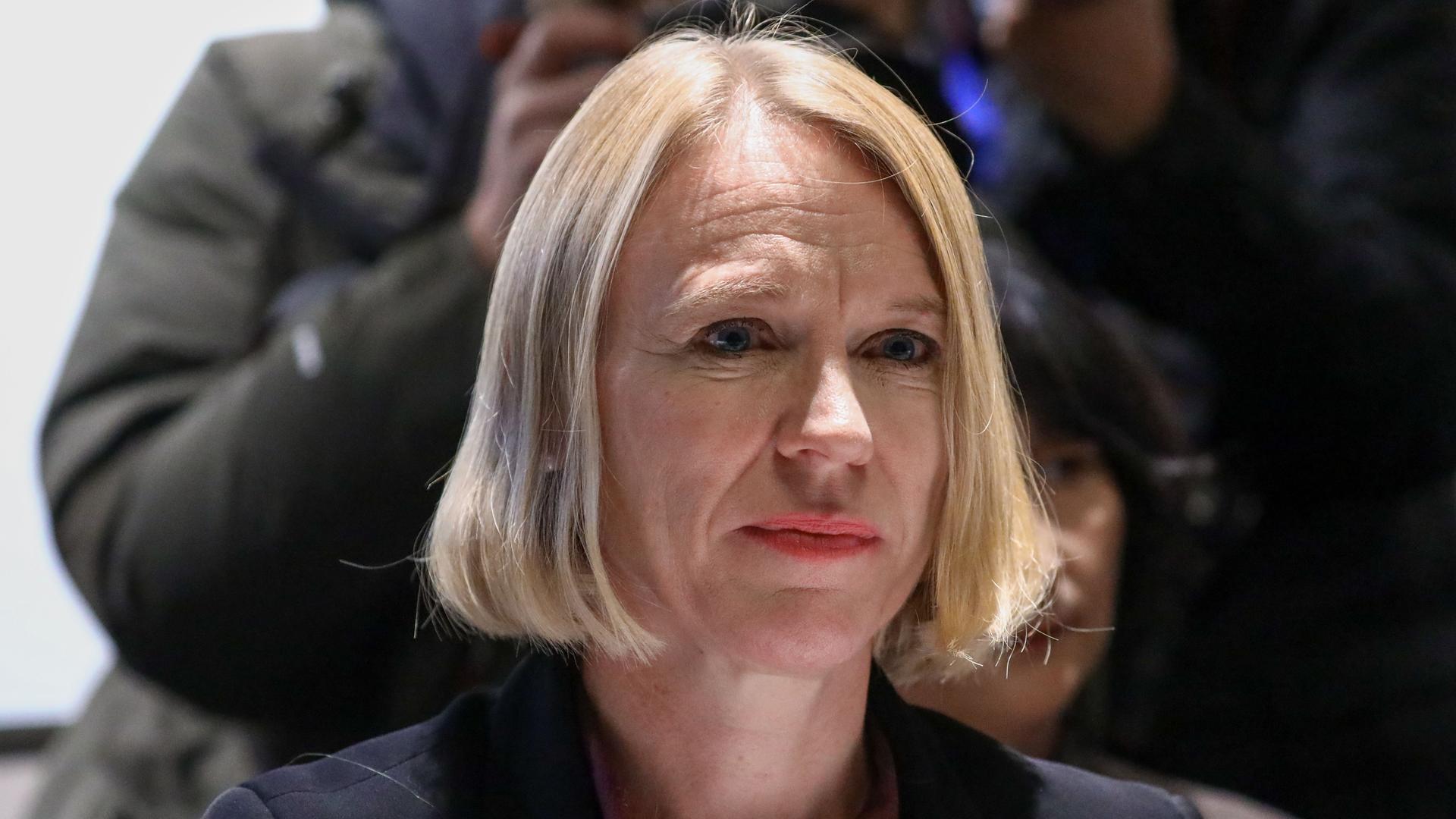 Norwegens Außenministerin Anniken Huitfeldt Norwegens Außenministerin Anniken Huitfeldt
