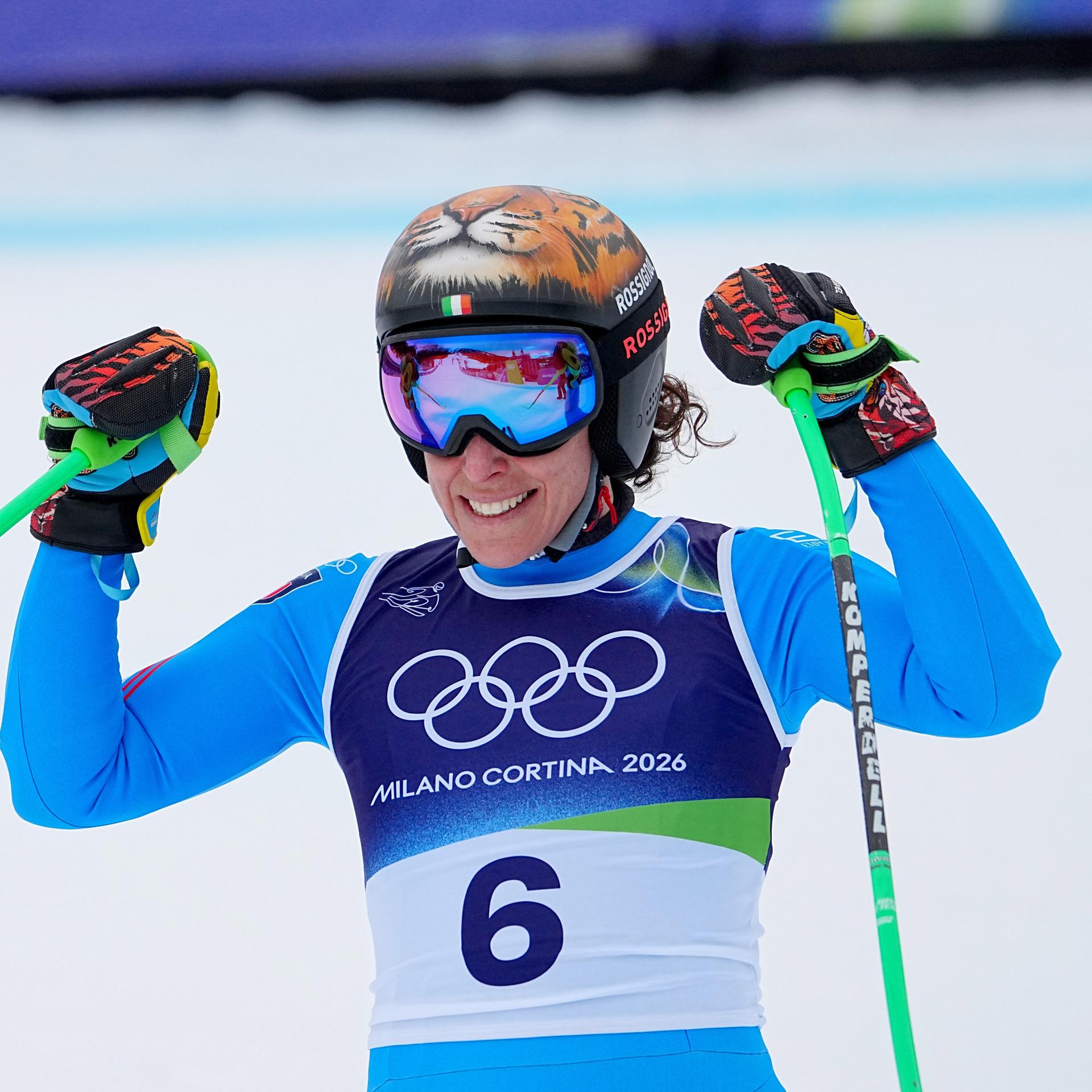 Olympia - Italienerin Brignone holt Gold im Super G - Aicher und Weidle-Winkelmann scheiden aus