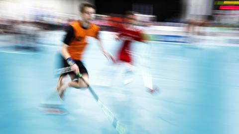 Hockeyspieler bei den Special Olympics 2017 in Graz