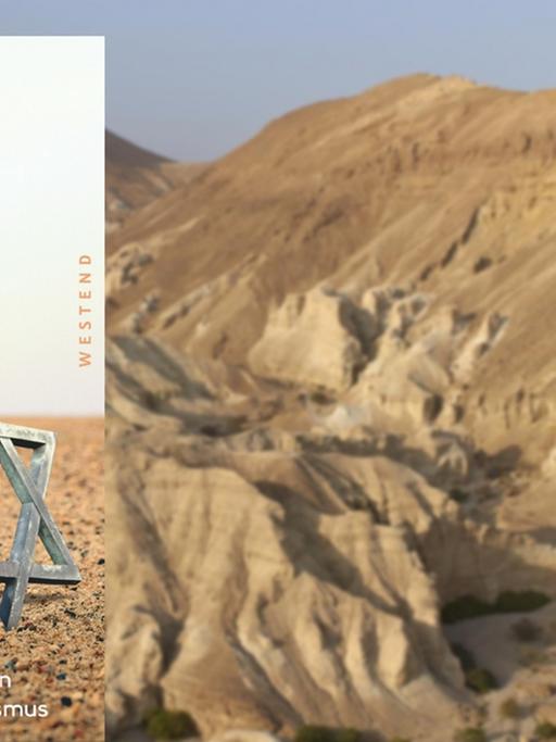 Blick über die Judäische Wüste bei Ein Bokek in der Nähe des Toten Meeres in Israel. Die 1.500 Quadratkilometer große judäische Wüste liegt zwischen den Hügeln von Judäa und dem Toten Meer und ist eine Regenschattenwüste.(Hintergrundbild) Buchcover (Vordergrundbild)