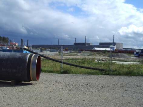 Lubmin - Endstation der Ostsee-Pipeline aus dem russischen Wyborg