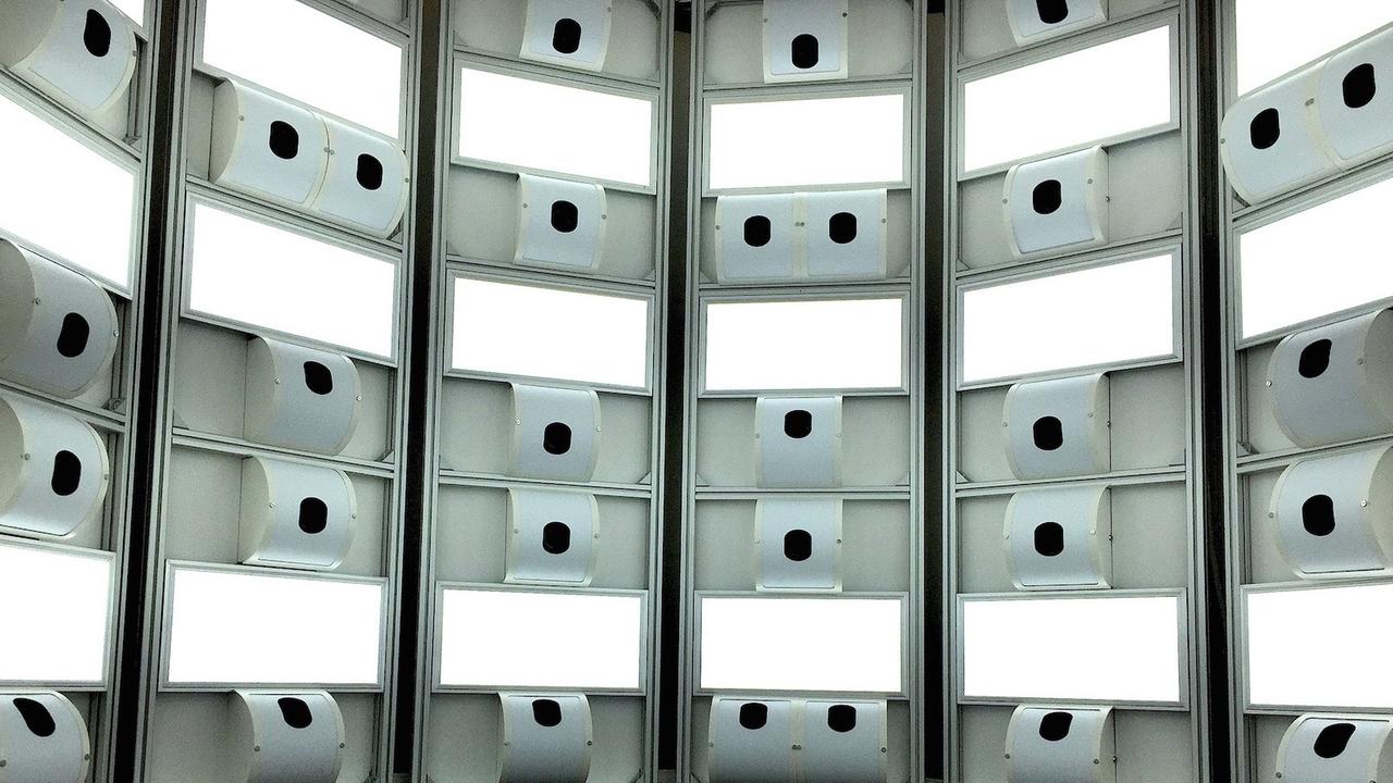 3D-Scanner der Firma Botspot von innen