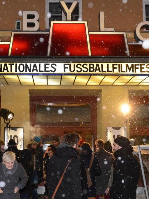 Eine feste Institution: das Fußballfilmfestival im Berliner Babylon.