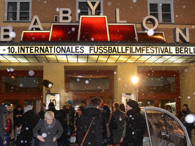 Eine feste Institution: das Fußballfilmfestival im Berliner Babylon.