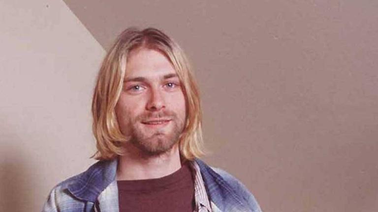 Der 1994 verstorbene Nirvana-Sänger Kurt Cobain.
