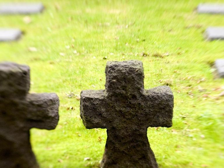 25.644 Soldaten liegen auf dem Soldatenfriedhof Vladslo im belgischen Ypern begraben.