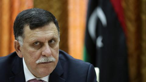 Der Ministerpräsident der international anerkannten libyschen Übergangsregierung, Fajes al-Sarradsch.