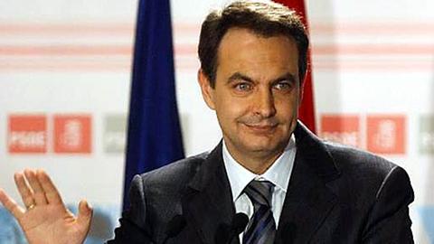 Der spanische Premierminister Jose Luis Zapatero