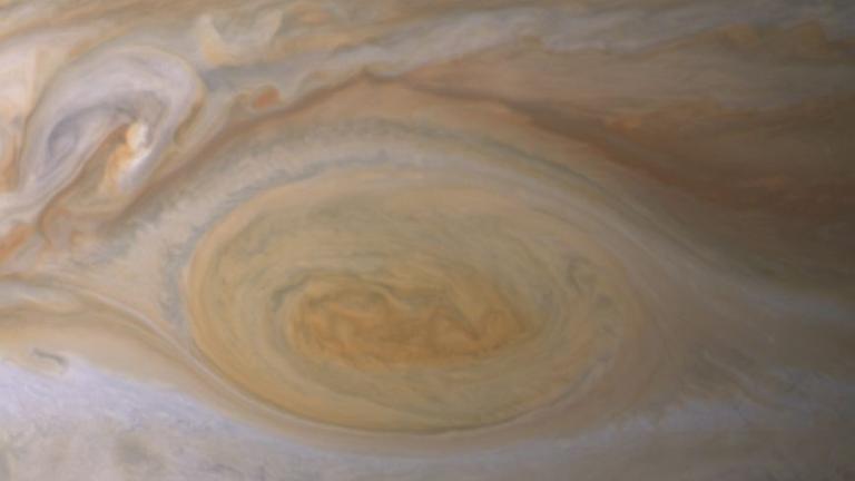 Der Große Rote Fleck in der Jupiteratmosphäre
