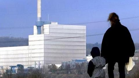 Das Atomkraftwerk Krümmel bei Geesthacht.