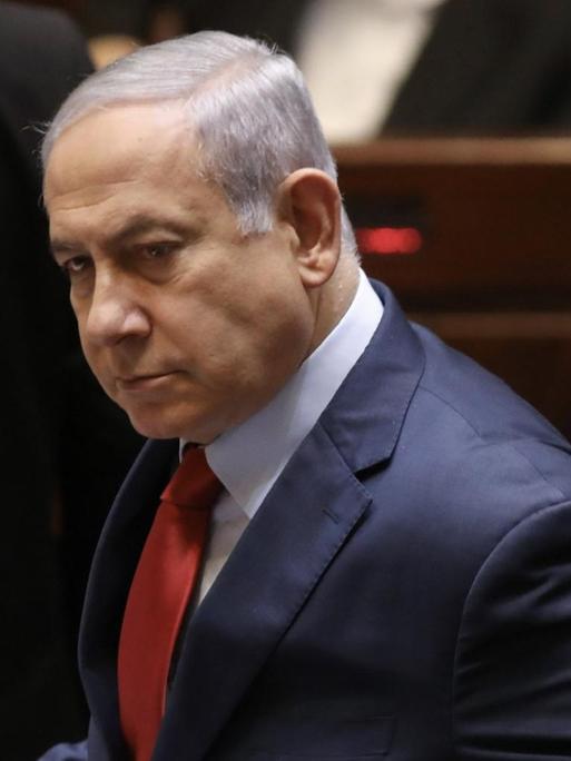 29.05.2019, Israel, Jerusalem: Benjamin Netanjahu, Ministerpräsident von Israel, nimmt an einer Knesset-Sitzung teil.