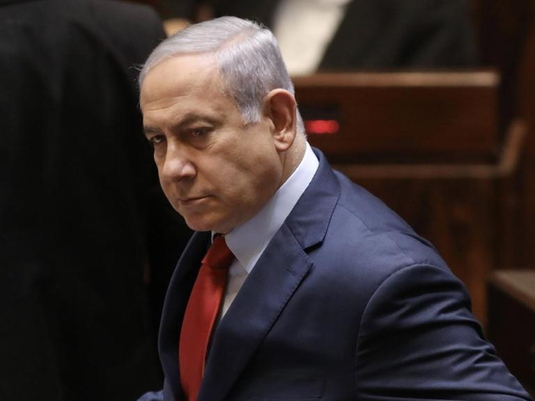 29.05.2019, Israel, Jerusalem: Benjamin Netanjahu, Ministerpräsident von Israel, nimmt an einer Knesset-Sitzung teil.
