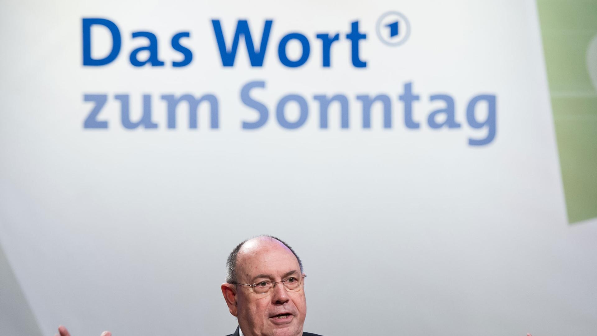 Präses Nikolaus Schneider bei einer ARD-Feier für 60 Jahre "Wort zum Sonntag"