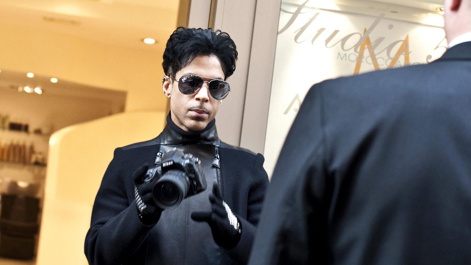 Der Sänger Prince im Jahr 2010