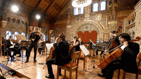 Das Ungarische Kammerorchester mit Kristóf Baráti im Palas der Wartburg