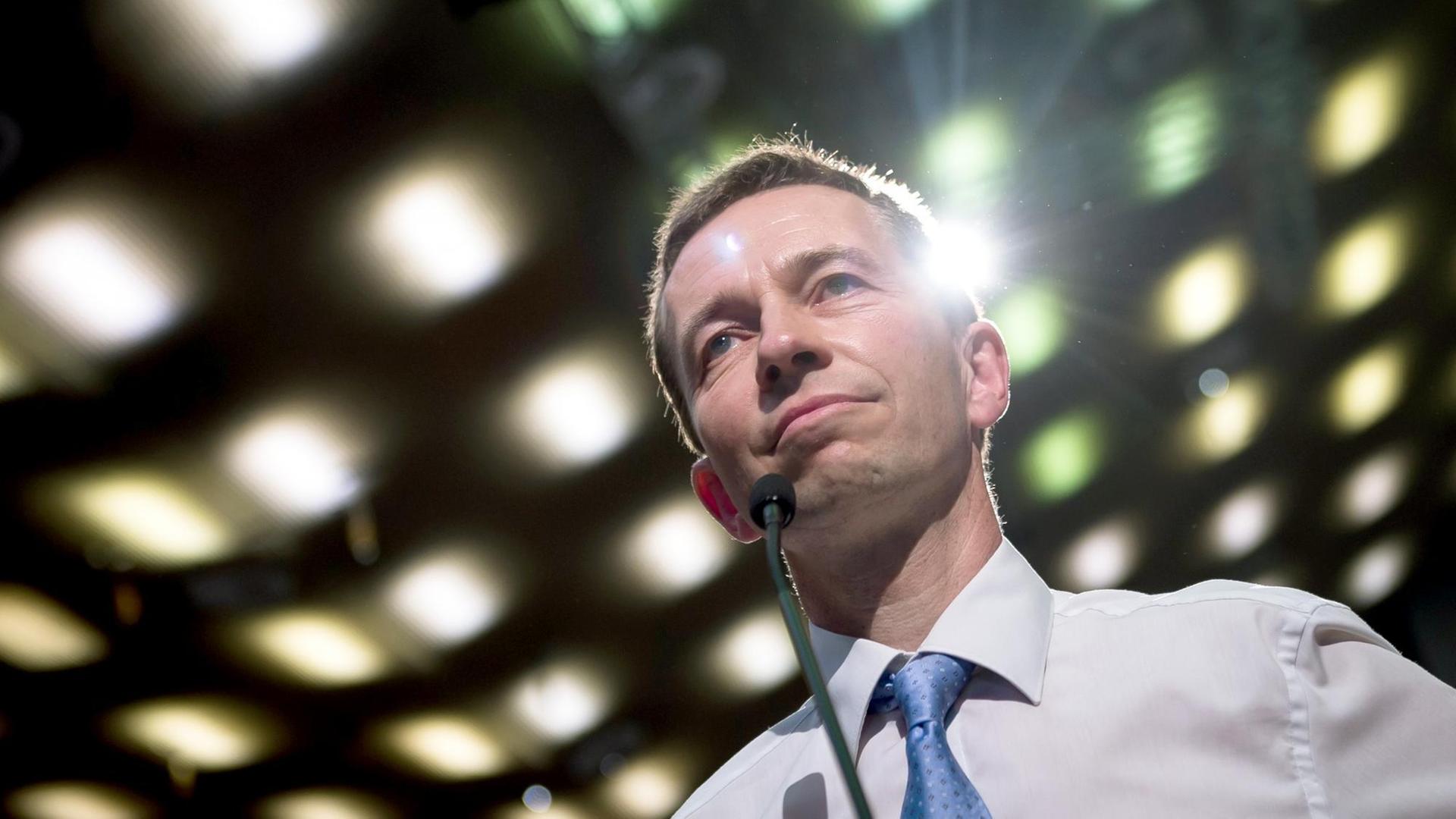 Der Politiker Bernd Lucke Der Politiker Bernd Lucke
