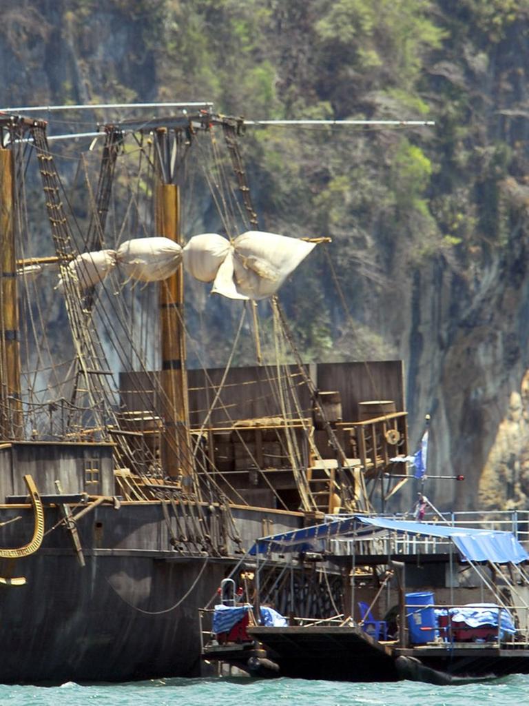 Dreharbeiten zu "Die Schatzinsel" in Thailand, 2007