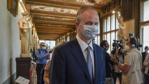 Öffnung im Juni, dann erneute Schließung: Nun kann Museumsdirektor Eike Schmidt in den Uffizien in Florenz wieder Kunstfreunde begrüßen.