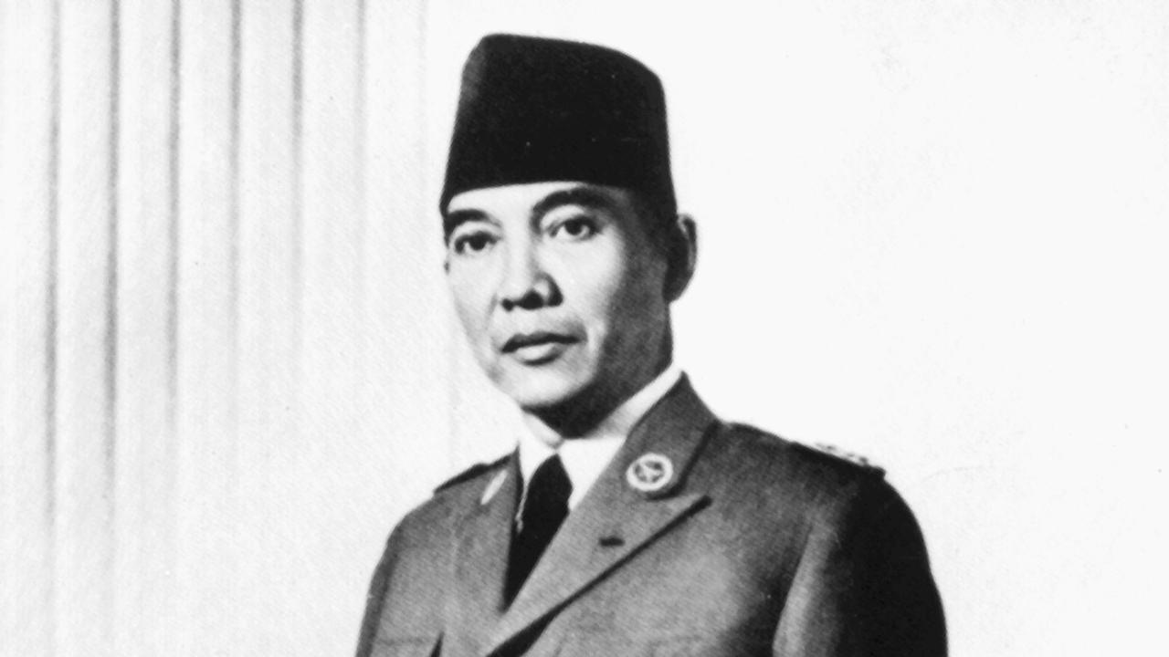 Undatierte Aufnahme des früheren indonesischen Staatspräsidenten Sukarno