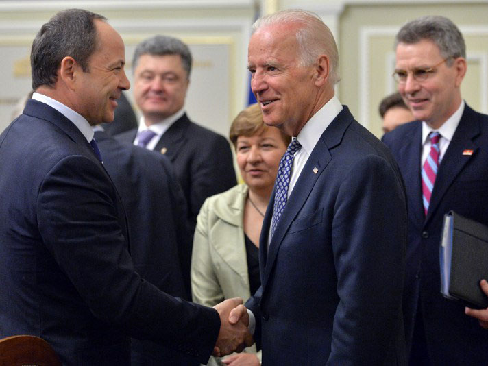 US-Vizepräsident Joe Biden zu Gesprächen in Kiew.