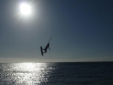 Kite-Surfen auf Mauritius