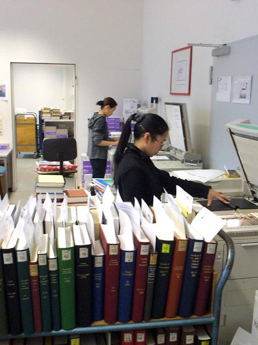 Mitarbeiter der bayerischen Staatsbibliothek