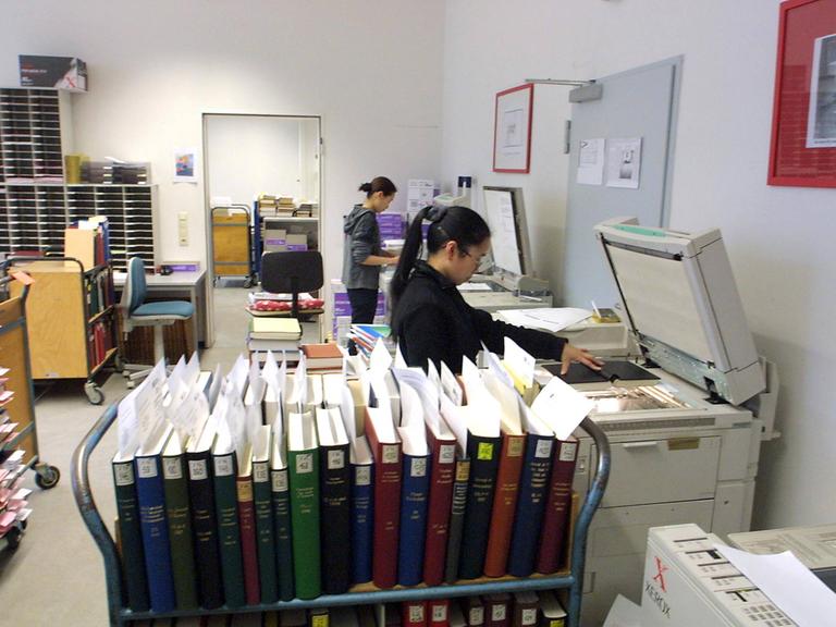 Mitarbeiter der bayerischen Staatsbibliothek
