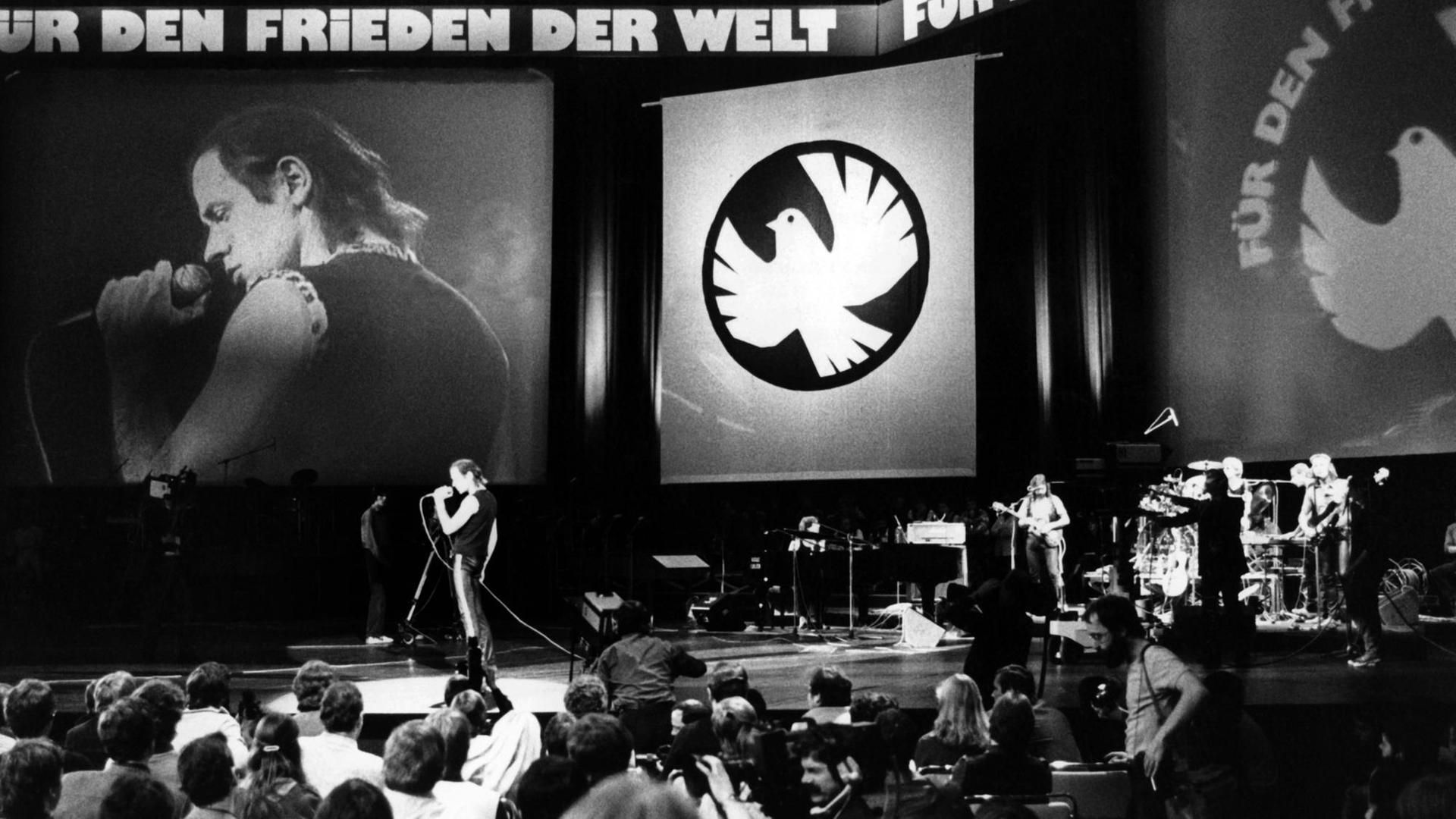 Auftritt von Udo Lindenberg am 25. Oktober in der DDR.