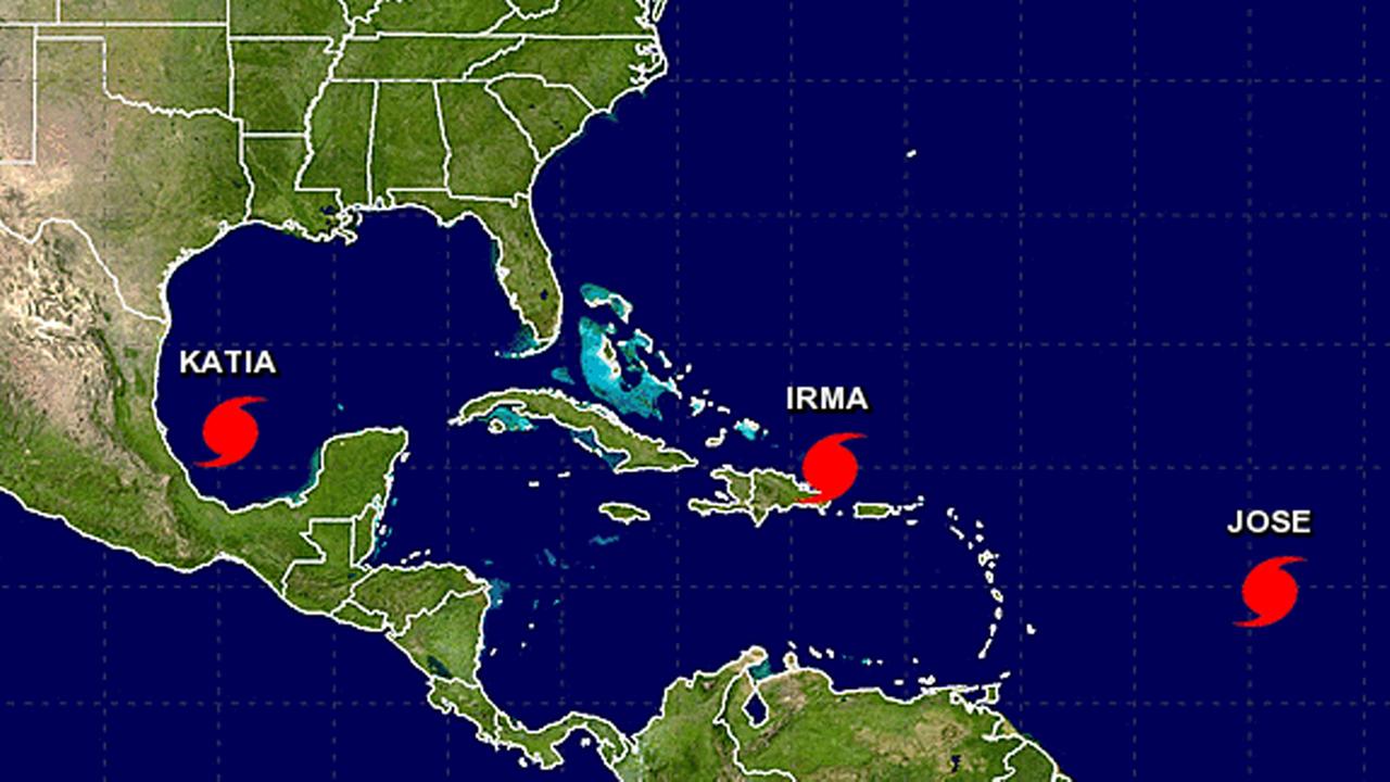 Screenshot Nationales Hurrikan-Zentrum der USA/http://www.nhc.noaa.gov