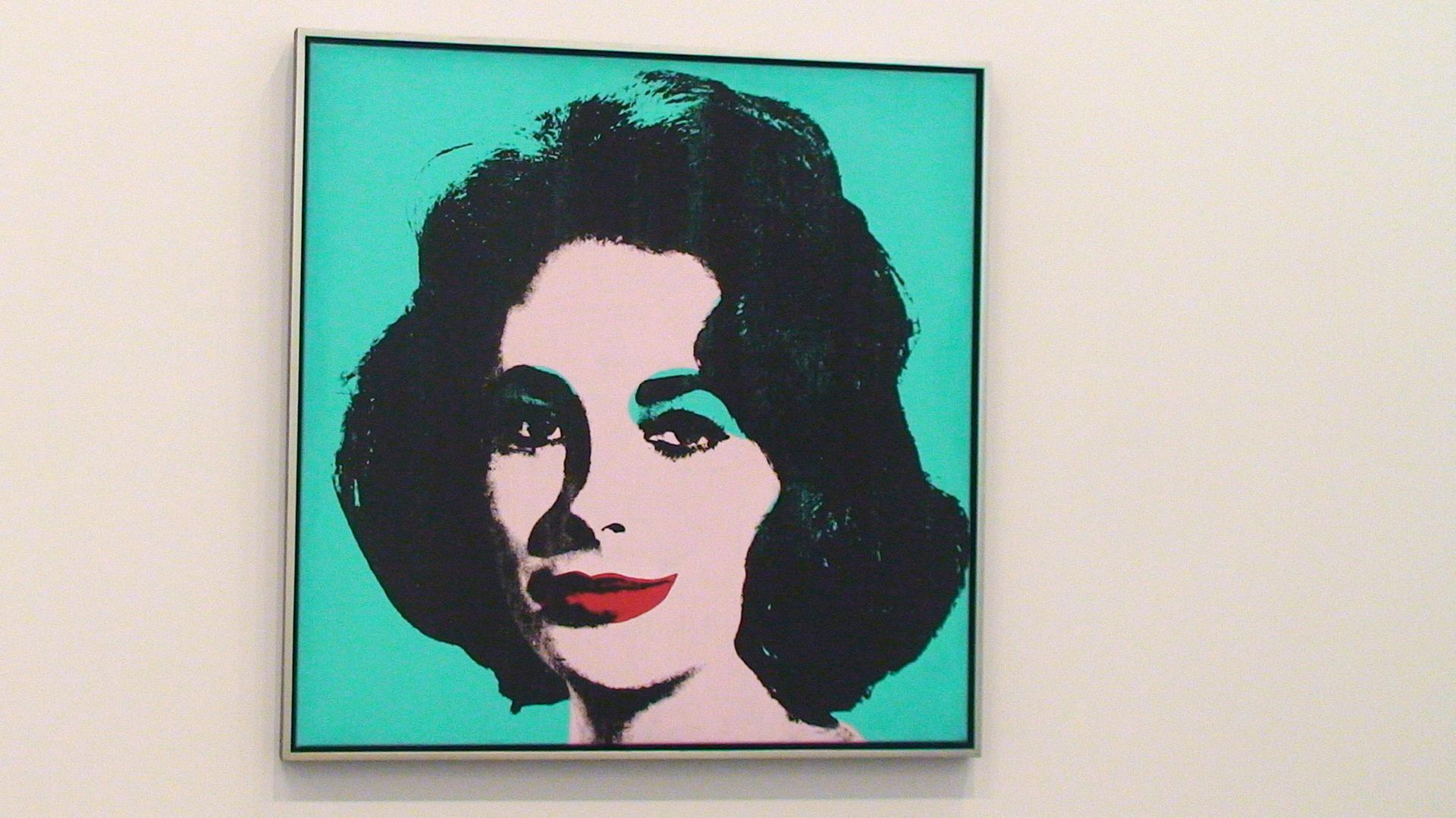 'LIZ 5' - Porträt von Andy Warhol aus dem Jahr 1963