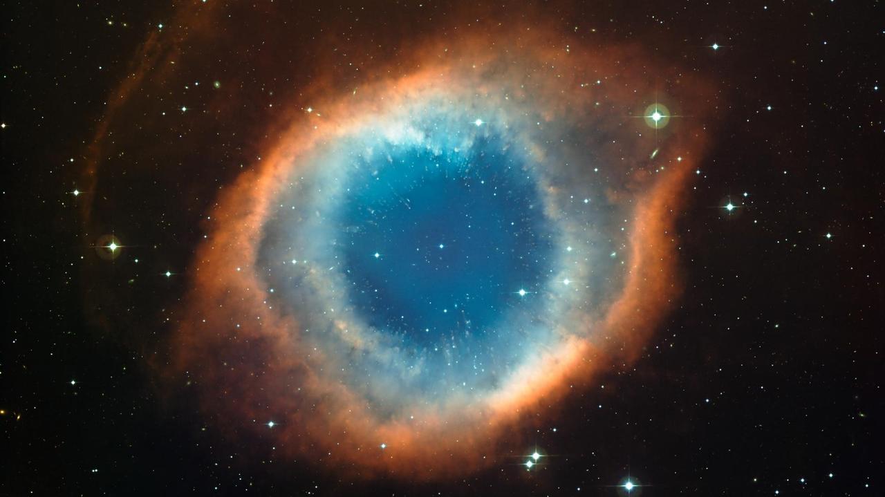 So schön ist die stellare Rente: der Helix-Nebel, 700 Lichtjahre entfernt im Sternbild Wassermann (ESO)