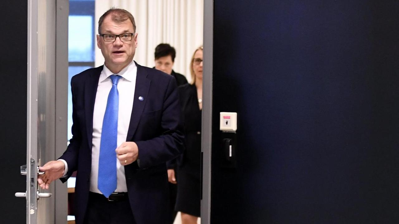 Der Ministerpräsident von Finnland, Juha Sipilä