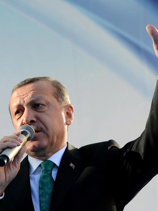 Der türkische Regierungschef Erdogan