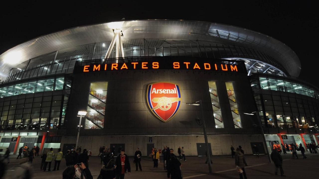 Das Emirates Stadium, Heimspielstätte von Arsenal.