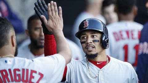 Boston Red Sox's Mookie Betts