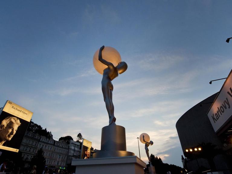 Atmosphäre beim Internationalen Filmfestival Karlovy.