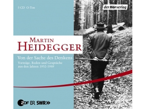 Cover Martin Heidegger: "Von der Sache des Denkens"