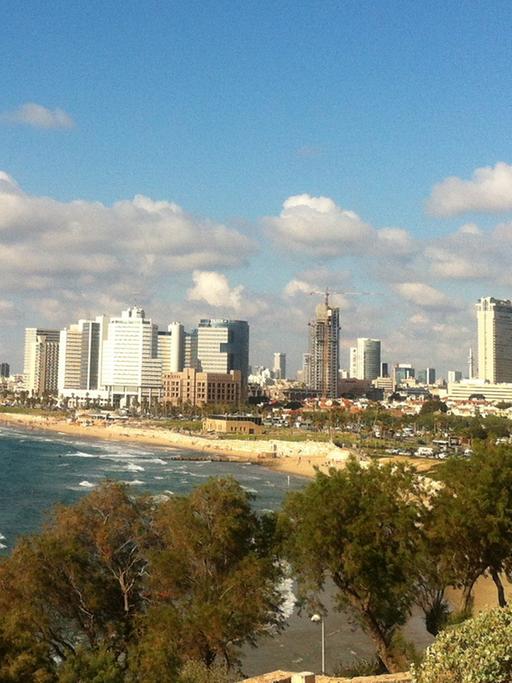 Blick von Jaffa aus auf Tel Aviv