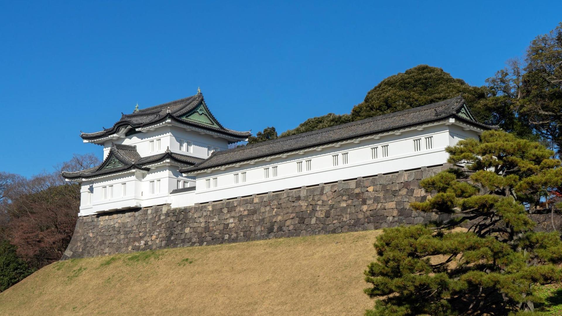 Hauptbau des Kaiserpalastes in Tokio Hauptbau des Kaiserpalastes in Tokio