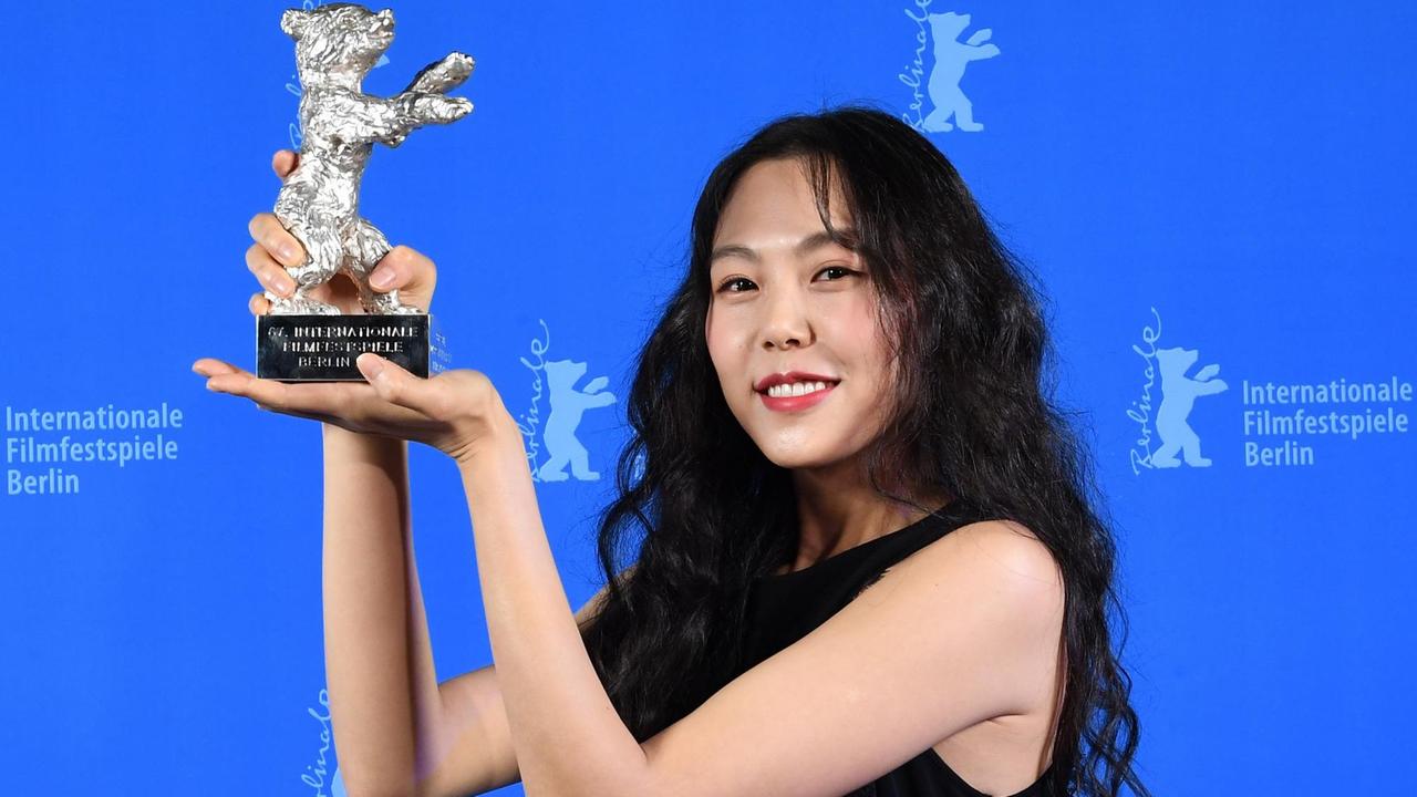 Die Gewinnerin des Silbernen Bären für die beste Darstellerin, Kim Minhee
