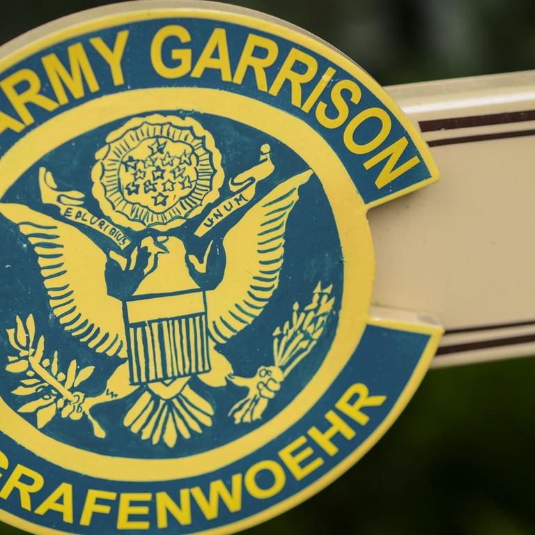 Das Wappen der U.S. Army Garrison Grafenwöhr