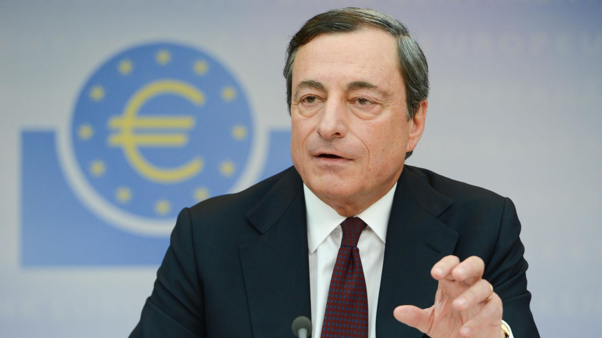 Mario Draghi, Präsident der Europäischen Zentralbank (EZB)