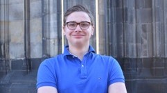 Felix Spehl (20), Kreisvorsitzender der Jungen Union Köln und Jurastudent