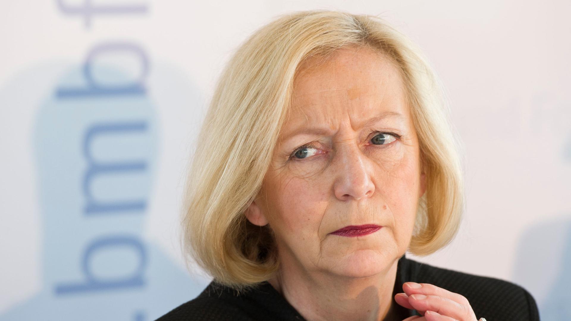 Bundesforschungsministerin Johanna Wanka (CDU)