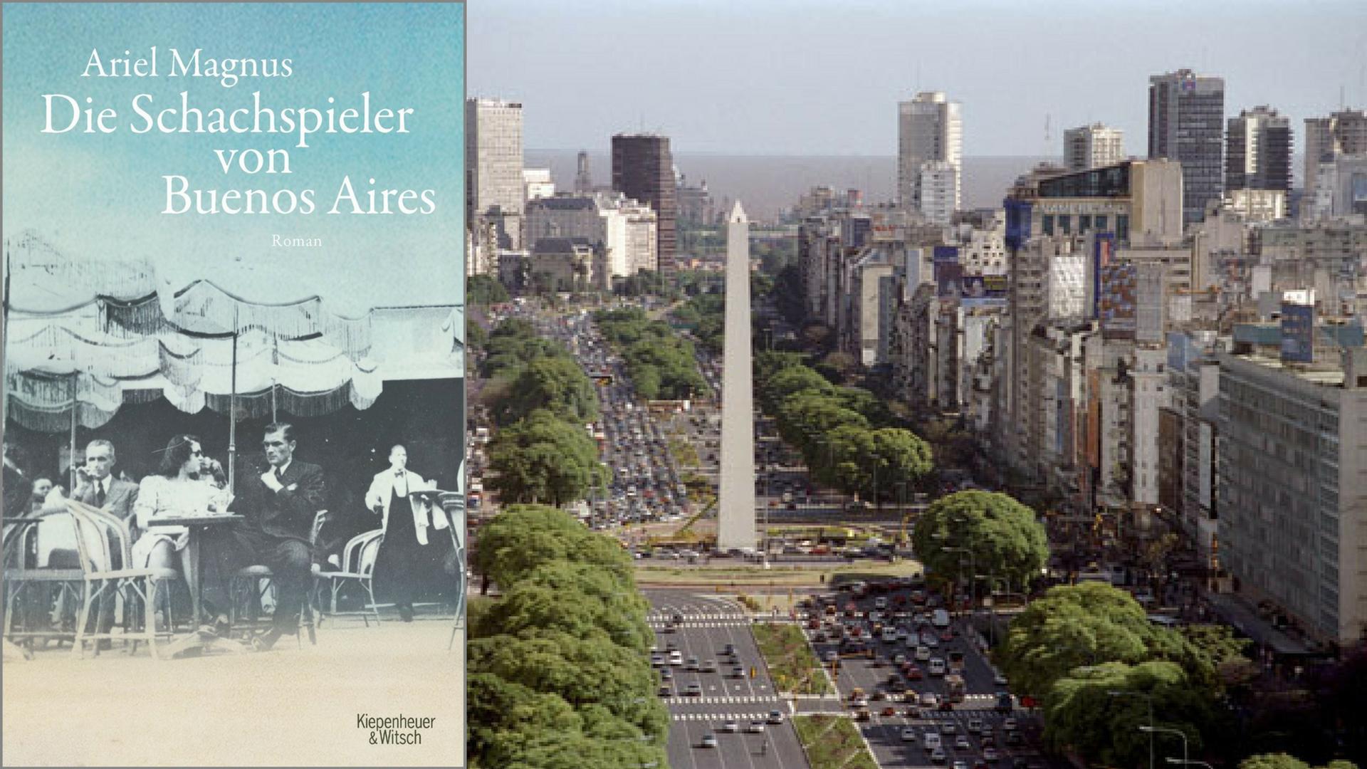 Buchcover: Ariel Magnus: "Die Schachspieler von Buenos Aires"