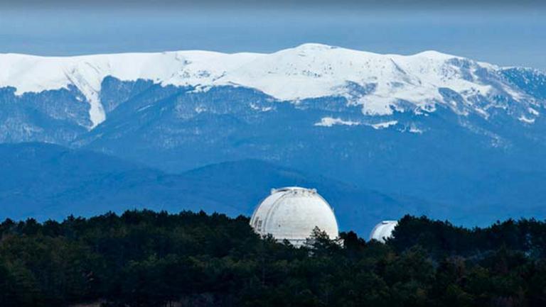 Das Ehepaar Tschernych forschte vor allem am Krim-Observatorium Das Ehepaar Tschernych forschte vor allem am Krim-Observatorium