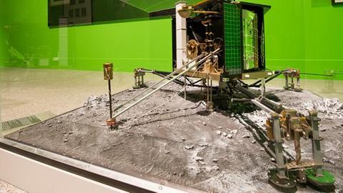 Auch die Kometensonde Philae ist in der Bundeskunsthalle gelandet