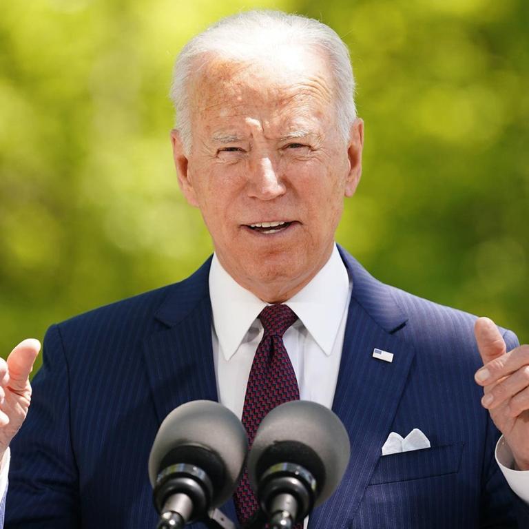 Das Foto zeigt US-Präsident Joe Biden. Das Foto zeigt US-Präsident Joe Biden.