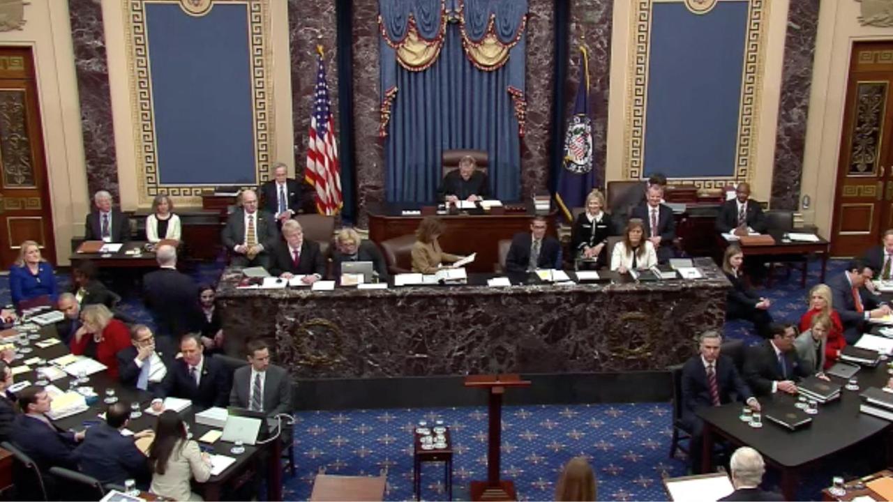 Impeachment-Sitzung im US-Senat